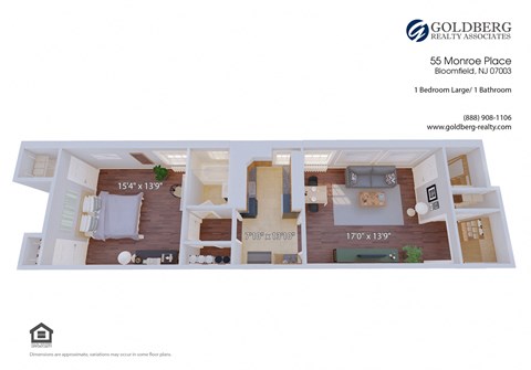 55 Monroe Place 1-2 Beds Apartment for Rent - Photo Gallery 16